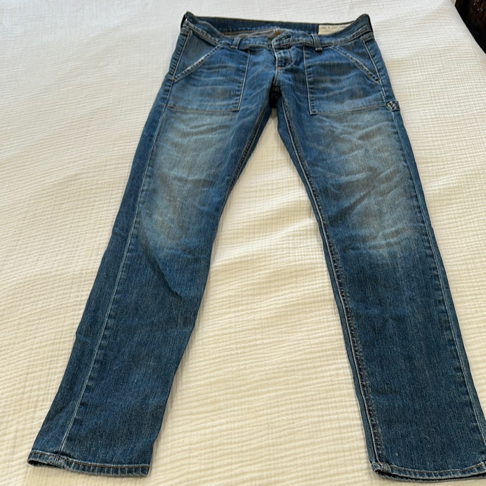 Rag and Bone Classic Blue Denim Jeans